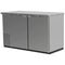 REFRIGERADOR DE CONTRA BARRA 2 PUERTAS ABBC-58-S HC ASBER