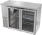 REFRIGERADOR DE CONTRA BARRA 2 PUERTA DE CRISTAL ABBC-58-SG HC ASBER