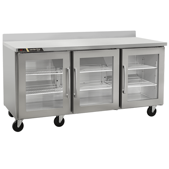 REFRIGERADORES BAJO BARRA CON MESA DE TRABAJO 72 PULGADAS CENTERLINE