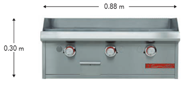 PLANCHA CORIAT CH-3 PETIT